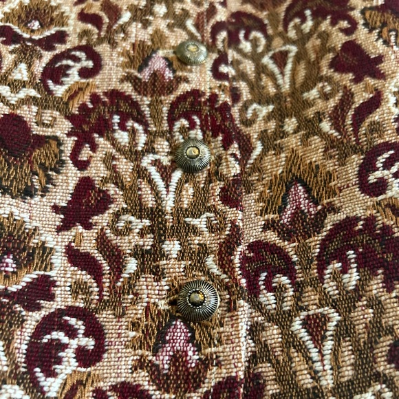 Vintage tapestry vest - Picture 3 of 6